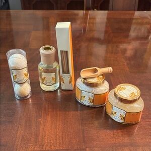 Sixth Sense Chamomile Body Scrub Diffuser Crystal Bath Salts & Pearls